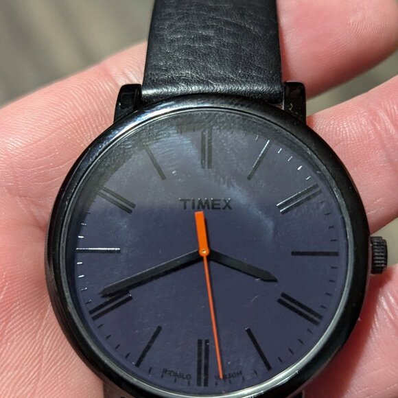 timex working watch indiglo leather straps - Picture 4 of 9